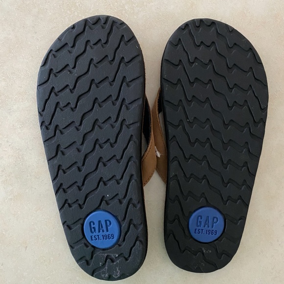 Men's Size 8 Leather Flip Flops-New - Picture 3 of 4